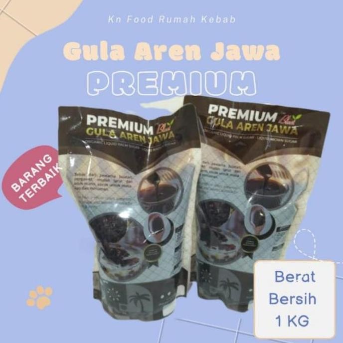 

Baru Brown Sugar Cair 1kg Gula Aren Premium Palm Sugar Liquid