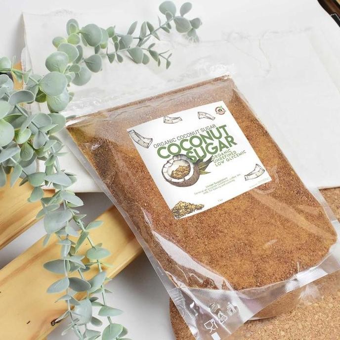 

Baru House Of Organix Organic Coconut Sugar 1Kg - Gula Kelapa Gula Jawa Organik