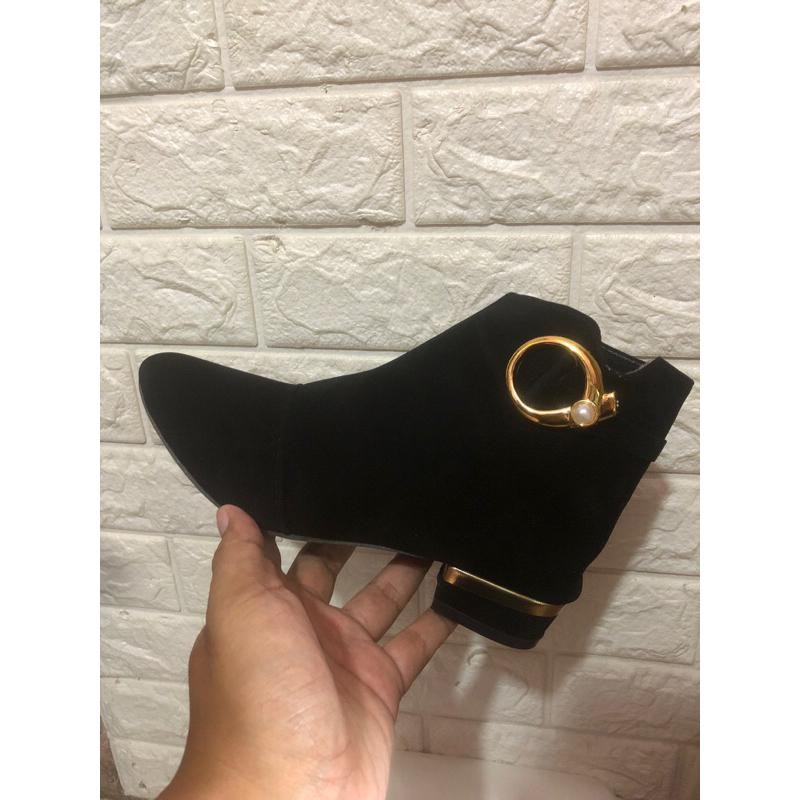 Uw Dts Boots Fashion Wanita Gaya Korea Musim Dingin 2023