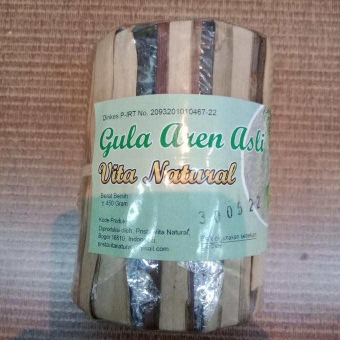

Baru Vita Natural Gula Aren 450gr - Palm Sugar Alami Tradisional