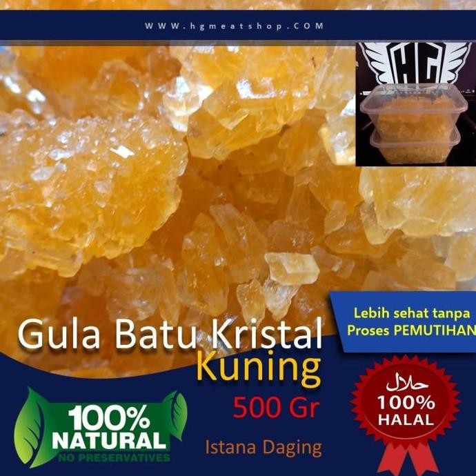 

Baru Gula Batu Kristal Super 1kg - Premium