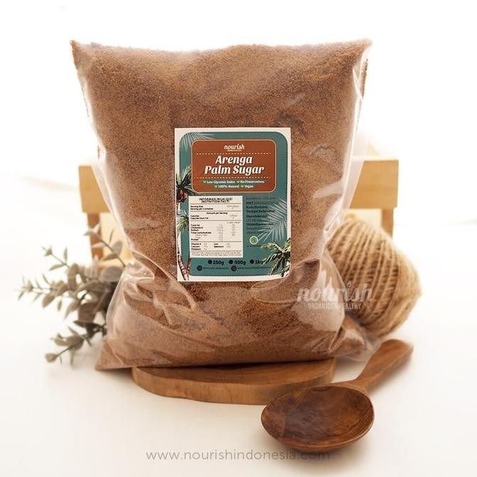 

Baru Nourish Indonesia Gula Aren Bubuk Organik 1kg - Gula Semut Premium