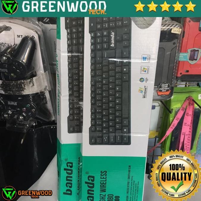 Grosir Keyboard Dan Mouse Wireless Banda