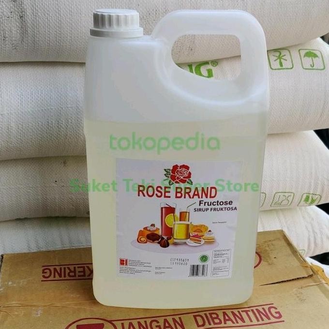 

Baru Gula Fruktosa Rose Brand Cair 5kg Simple Syrup Fructose GOJEK Ready