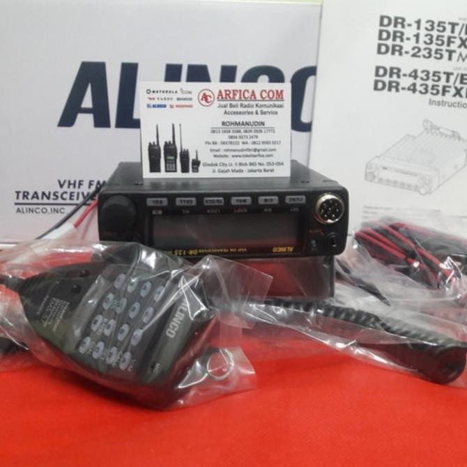 Murah Radio Rig Alinco Alinco Dr-135 Mk3 Dr 135 / Alinco Dr 135 Vhf Garansi