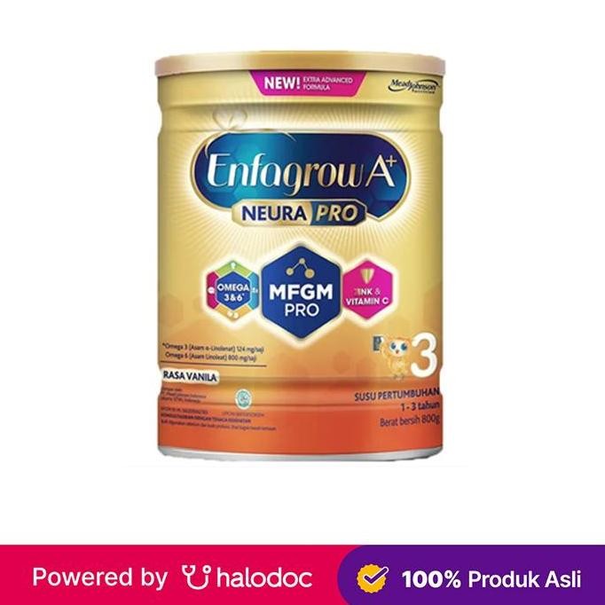 

Murah Enfagrow A+ 3 Vanilla 800 G - Susu Bayi Dan Anak - Halodoc