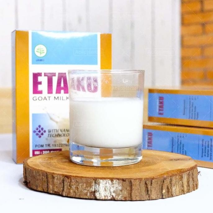 

Grosir Etaku Goat Milk Susu Bubuk Kambing Etawa Isi 200 Gram