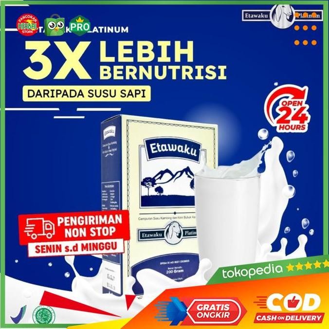

Sale Etawaku Platinum 3X Atasi Masalah Pernafasan | Susu Kambing Etawa Bpom
