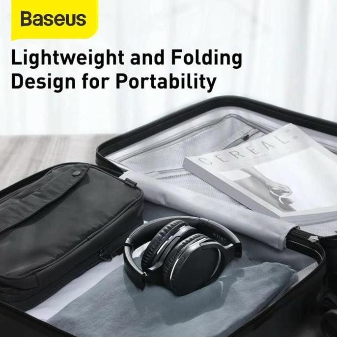 Baseus D02 PRO Headset Wireless Bluetooth - Wired AUX Stereo Headphone