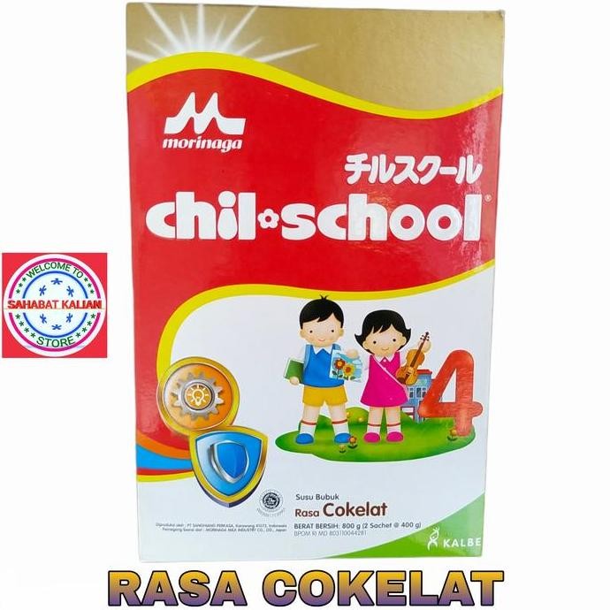 

Grosir Chil School Cokelat 800Gr Per 1 Box