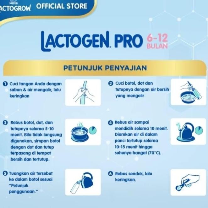 

Sale Lactogen Pro Tahap 2, Susu Formula Lanjutan Untuk Anak Umur, 6-12 Bulan, Ukuran : 1 Kg