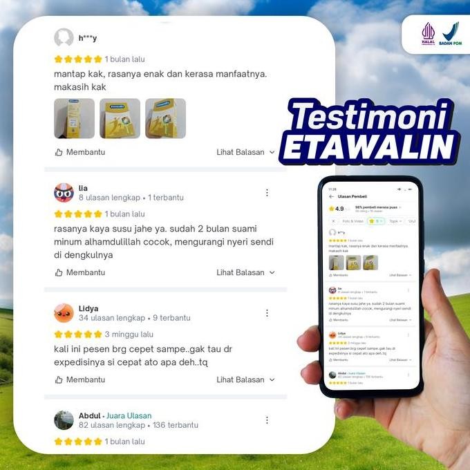 

Promo Etawalin - Susu Kambing Etawa Terbaik Untuk Jaga Kepadatan Tulang