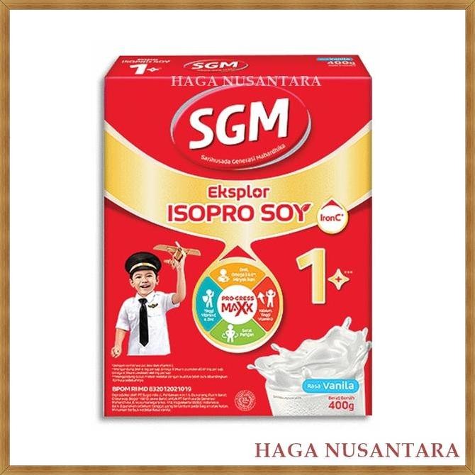 

Grosir Sgm Eksplor Isopro Soy Soya 1+ Vanila 400Gr 1 Plus 400 Gram Vanilla