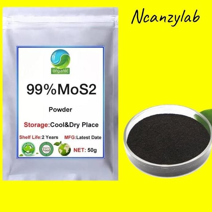 

Grosir 99.9% Mos2 Powder Supramoly Molybdenum Disulfide 10Gr