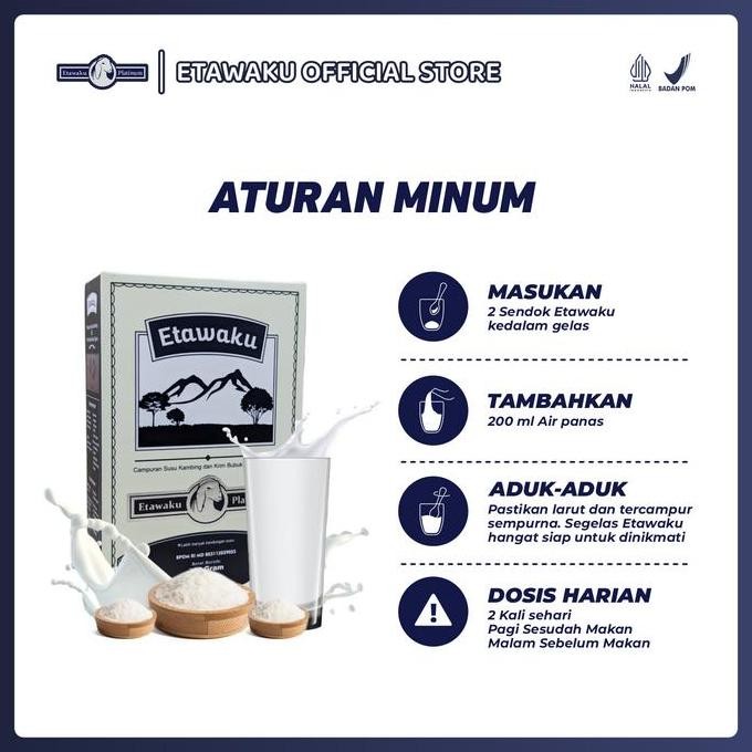 

Sale Etawaku Platinum Paket 2 Box - Susu Etawa Atasi Masalah Pernafasan
