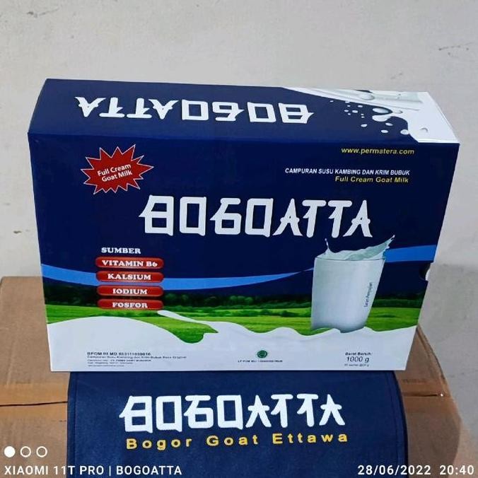 

Grosir Bogoatta Susu Kambing Etawa Regular 1 Kg Tanpa Gula Tambahan Protein 1-2%