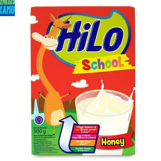 

Promo Hilo School Honey 500Gr - Susu Bubuk Hilo
