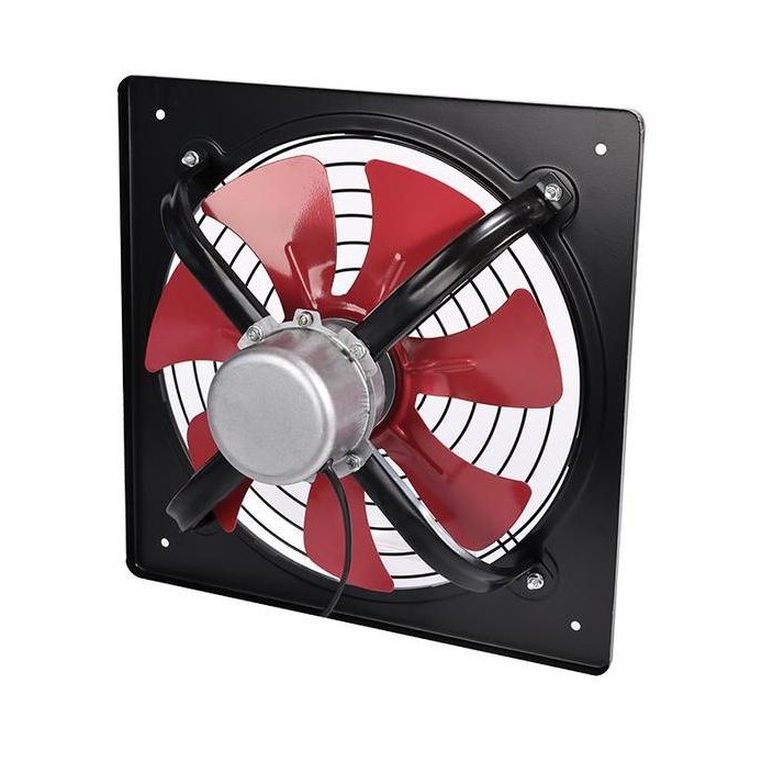 Kipas Exhaust Dinding 10/12/14 Inch Exhaust Fan Dinding Besar Eu Ac 220V Ducting Exhaust Fan Booster