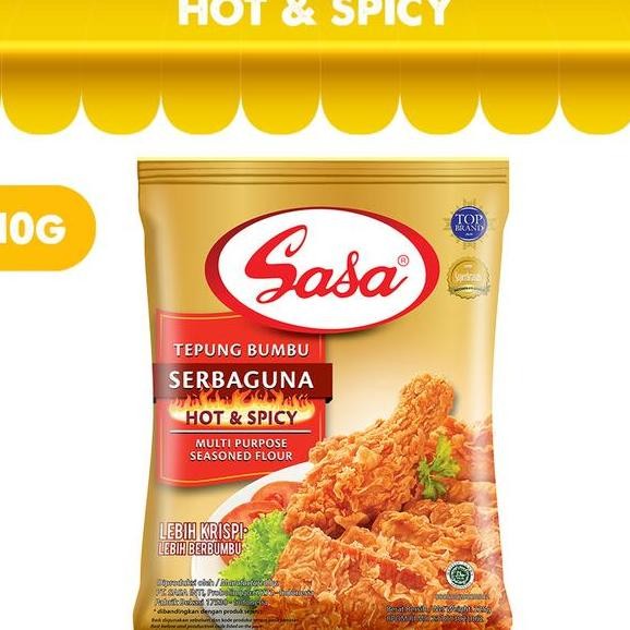 

Sasa Tepung Bumbu Serbaguna Hot N Spicy 210G X 4