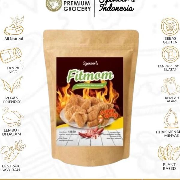 

Spencers Fitmom Spicy 135G Tepung Bumbu Ayam Goreng Pedas Gluten Free Tanpa Msg