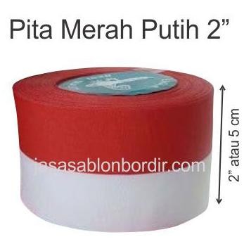 

Fth-56 Pita Merah Putih 2 Inch Atau 5Cm Roll