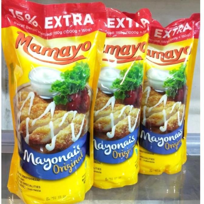 

Tersedia Mamayo Mayonnaise 1kg - Saus Mayones Original