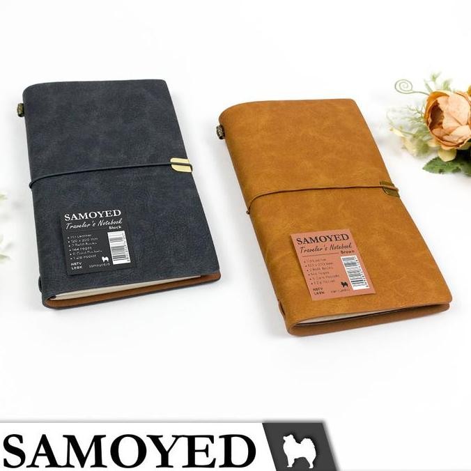 

Tersedia Buku Tulis / Agenda / Jurnal / Diary Traveler's Notebook Samoyed NBTV-L6