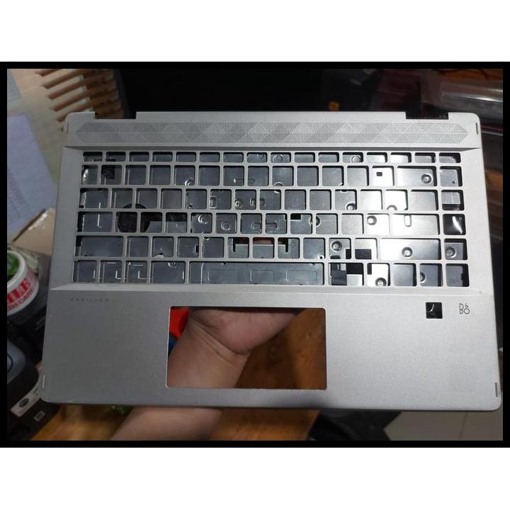 Palmrest HP Pavilion X360 14-DH No Keyboard L53787-001 Silver