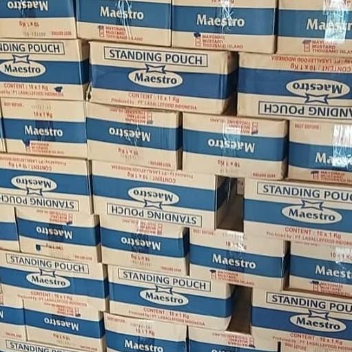 

Tersedia 1 Dus Maestro Mayonnaise 1 Kg - Khusus Pengiriman Gojek/Grab