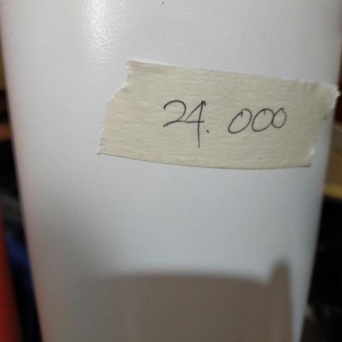 Decosheet PVC Putih Doff Tipis Pelapis mebel Furniture lemari Meja