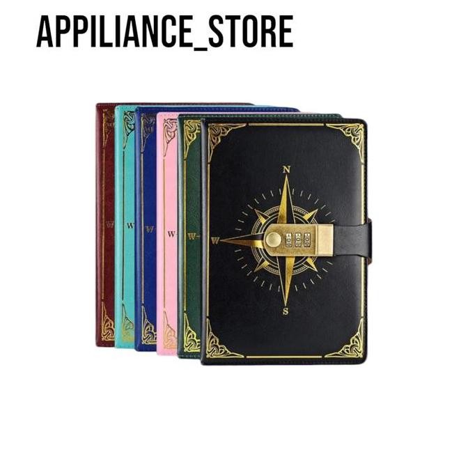 

Tersedia Buku Jurnal Diary Leather Notebook A5 300 Halaman Kunci - JJ-03