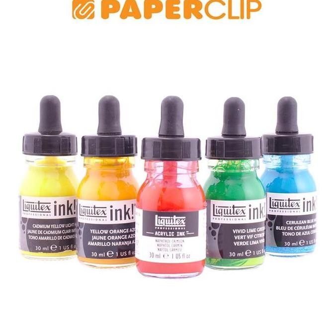 

TERLARIS - DRAWIING INK LIQUITEX INK 30ML TITANIUM WHITE 4260432