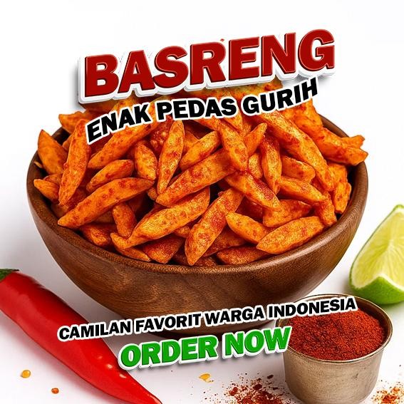 

Basreng Stik Original Pedas Daun Jeruk Viral 1KG Cemilan Sultan Cianjur Murah Grosir Harga Seller