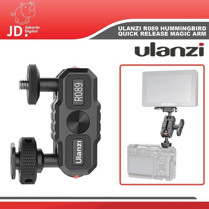 TERLARIS - Ulanzi R089 Hummingbird Quick Release Magic Arm with Cold Shoe