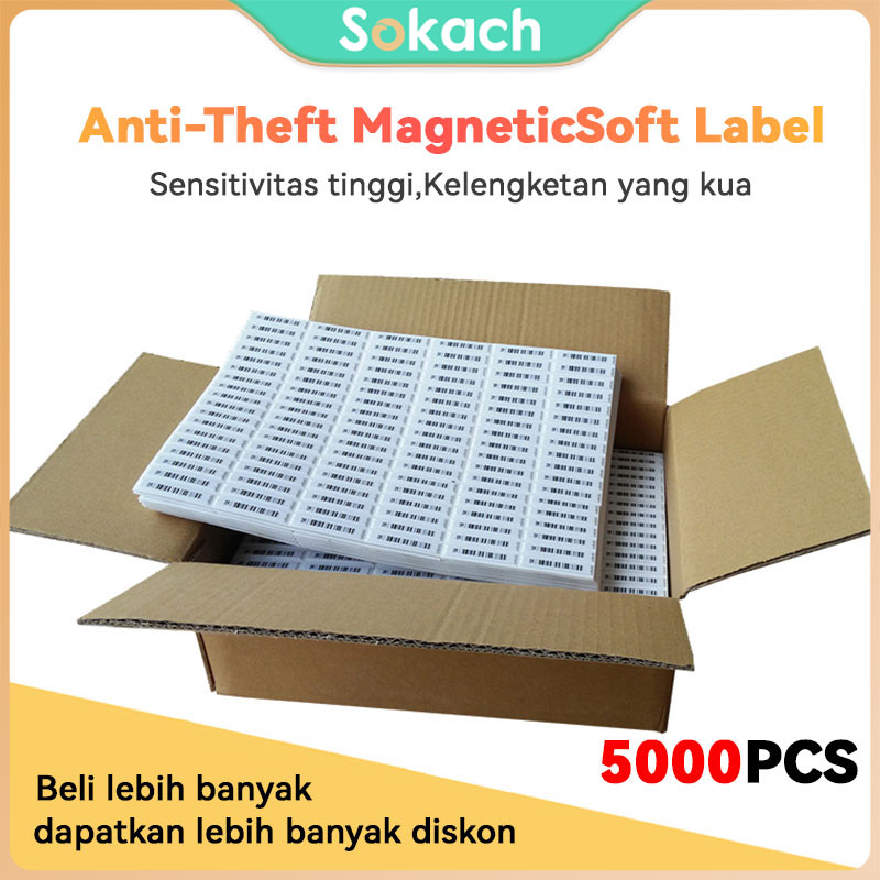 

⚡5000 pcs⚡Sensor OP Alarm label Anti-Theft Magnetic DR AM 58 KHz Untuk Toko Kosmetik Mini Market Supermarket