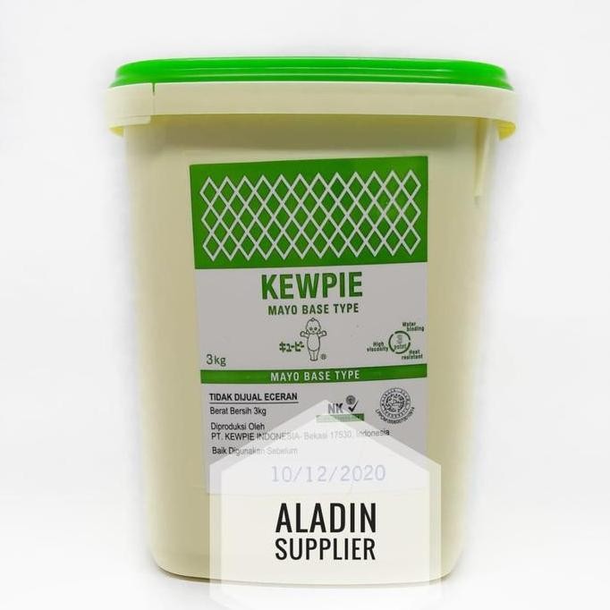 

Tersedia Kewpie Mayo Base Type 3kg Saus Mayo Dasar Jumbo