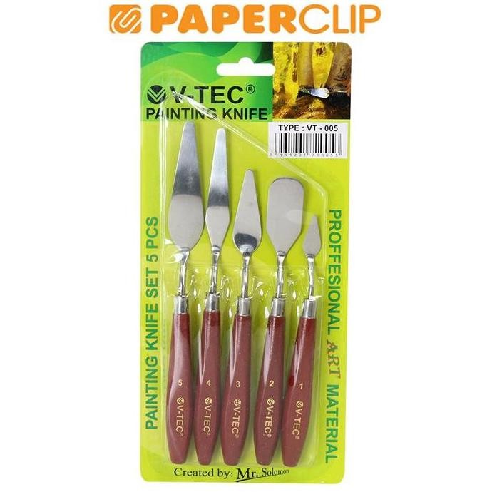 

NEW PISAU PALETTE / PAINT KNIFE SET V-TEC TYPE VT-005