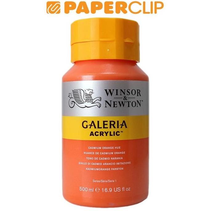 

CAT ACRYLIC WINSOR&NEWTON GALERIA 500ML CADMIUM ORANGE HUE 2150090GAC