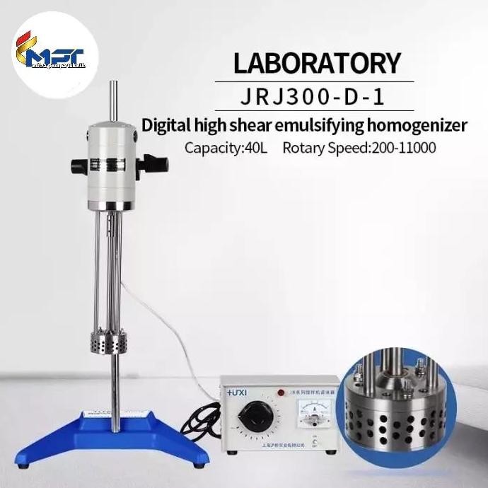 

JRJ300-I SOLIDLIQUID HIGH SPEED 40L POWDER HOMOGENIZER EMULSIFICATION ORIGINAL DAN TERPERCAYA