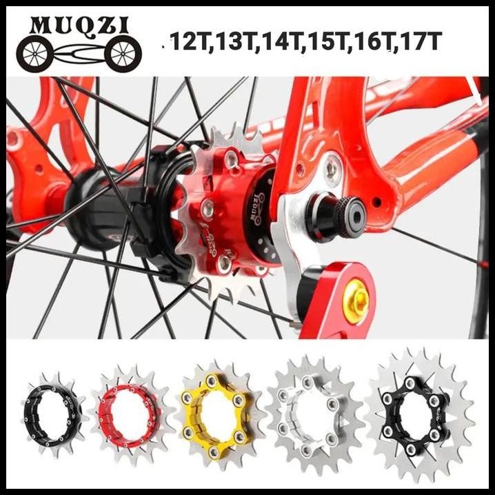 Muqzi COG Single Speed Adaptor Gear Single Speed Sepeda BMX Fixie MTB