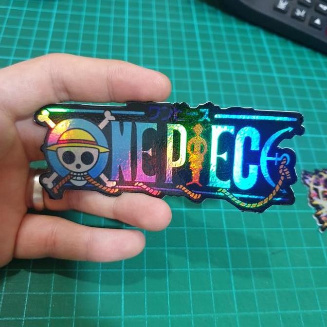 

Diskon! Stiker Hologram Anime One Piece Logo Besar - Kode PSH624