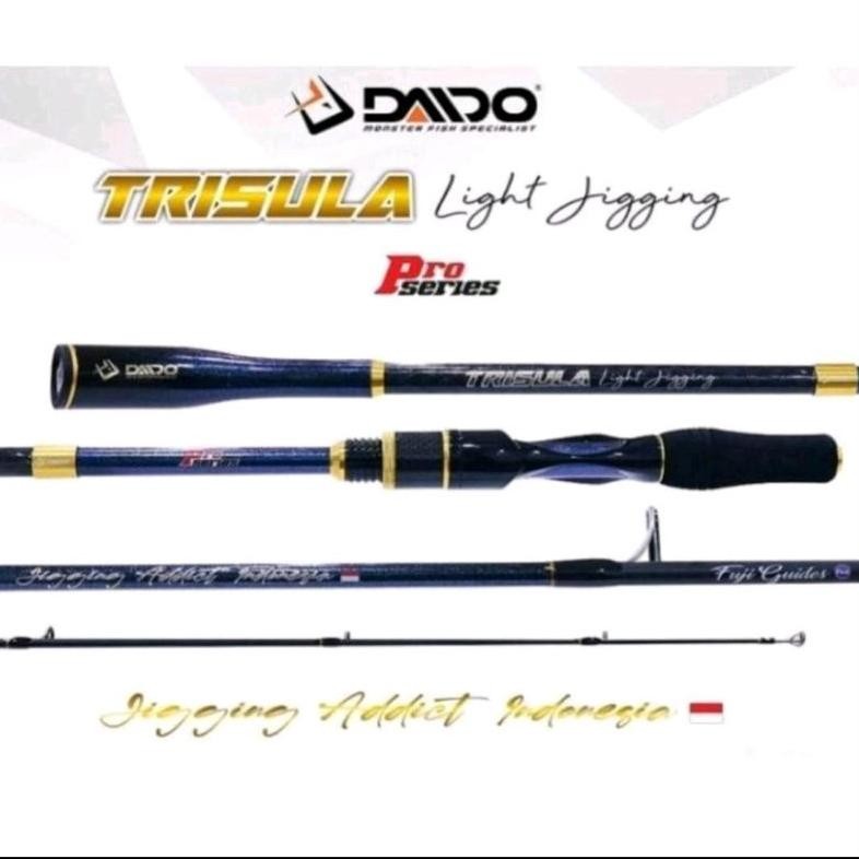Terlaris Joran Daido Trisula Light Jigging Pe 1-3,2-4,3-5