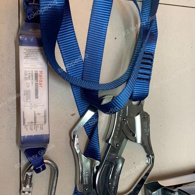 

Lanyard Haidar Energy Absorber/Lanyard Double Big Hook/Lanyard Webbing New Stok