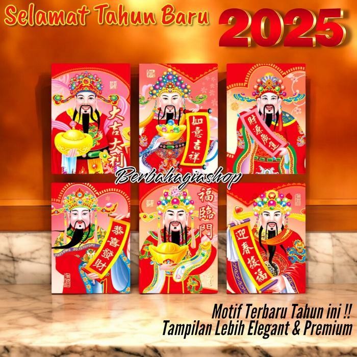 

LFM angpao merah amplop angpau imlek tahun baru chinese 2024 motif chaisen