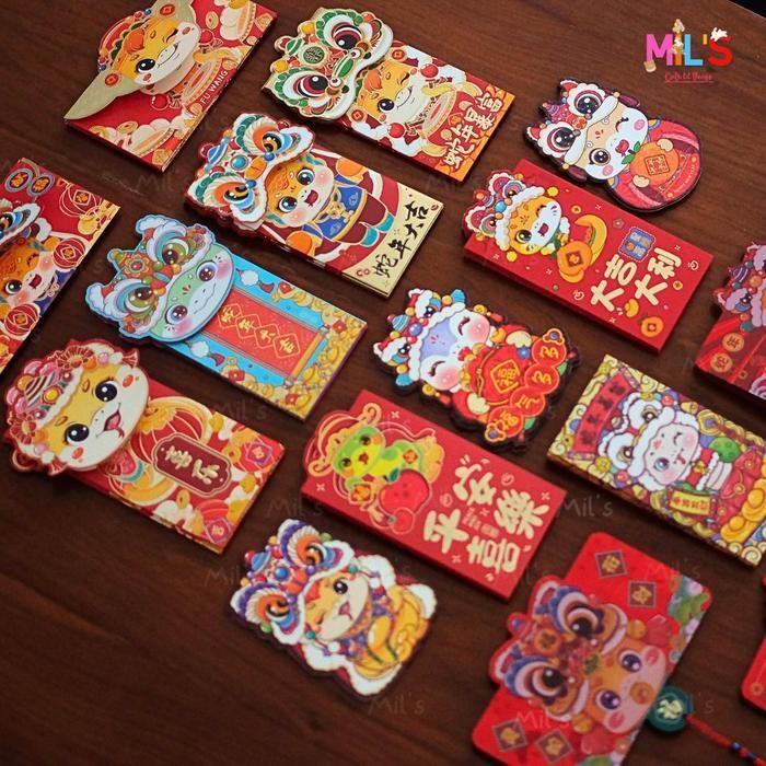 

LFM [ CUTE MIL'S ] ANGPAO IMLEK PREMIUM TAHUN ULAR 2025 KARAKTER ANGPAU CNY HONGBAO CNY CHINESSE NEW YEAR OF THE SNAKE 2025