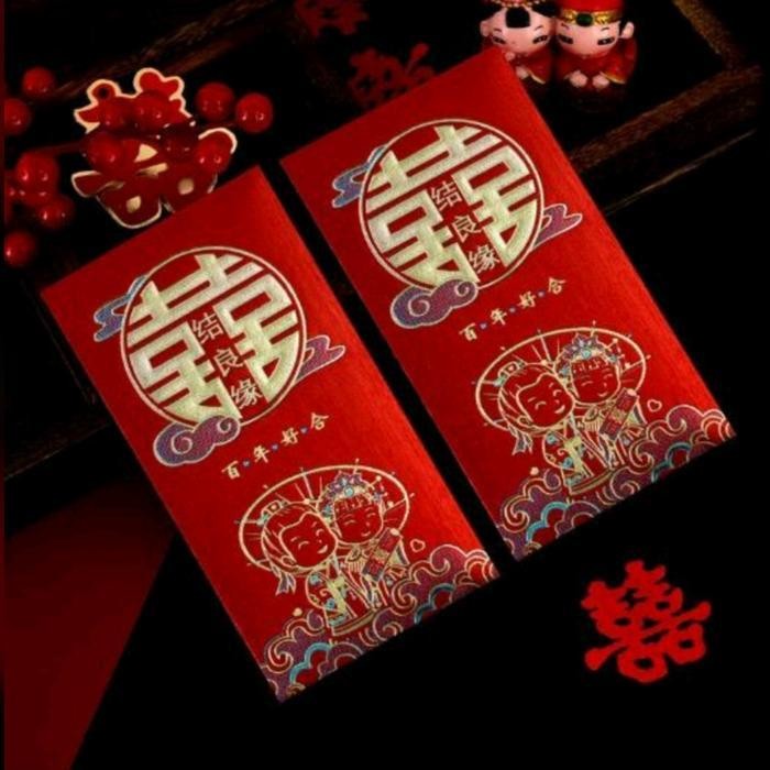 

LFM angpao shuangxi panjang . amplop wedding.amplop