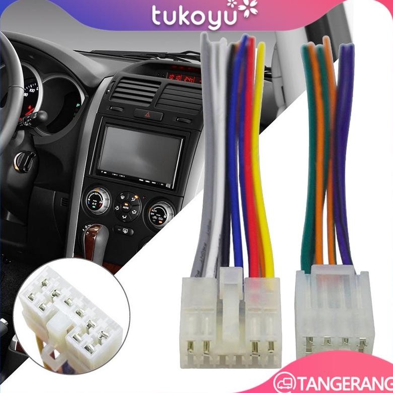 DB46 >> Soket Audio Head Mobil/Socket Audio Head Cocok Nntuk Stereo Mobil Toyota/Kabel Soket Head Au