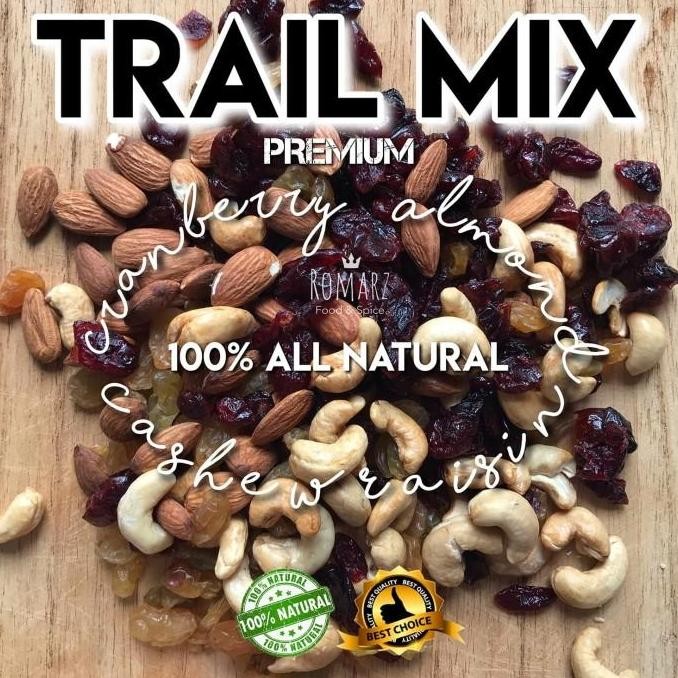 

(Allthebest) TRAIL MIX GRANOLA MIXED NUT PREMIUM - ALMOND ROASTED / MEDE OVEN 250gr