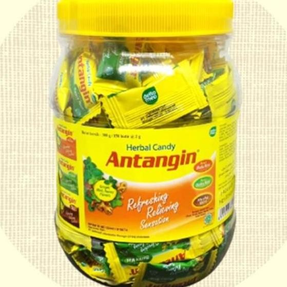

(Allthebest) Permen Antangin dlm Toples Aneka Rasa Candy Herbal 150 butir (300gr)