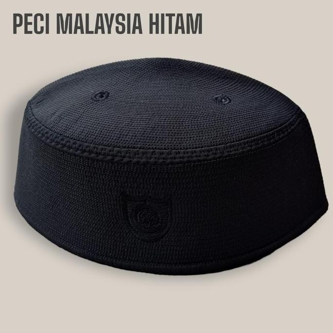 Kopyah Hitam Peci Hitam Songkok Hitam Malaysia